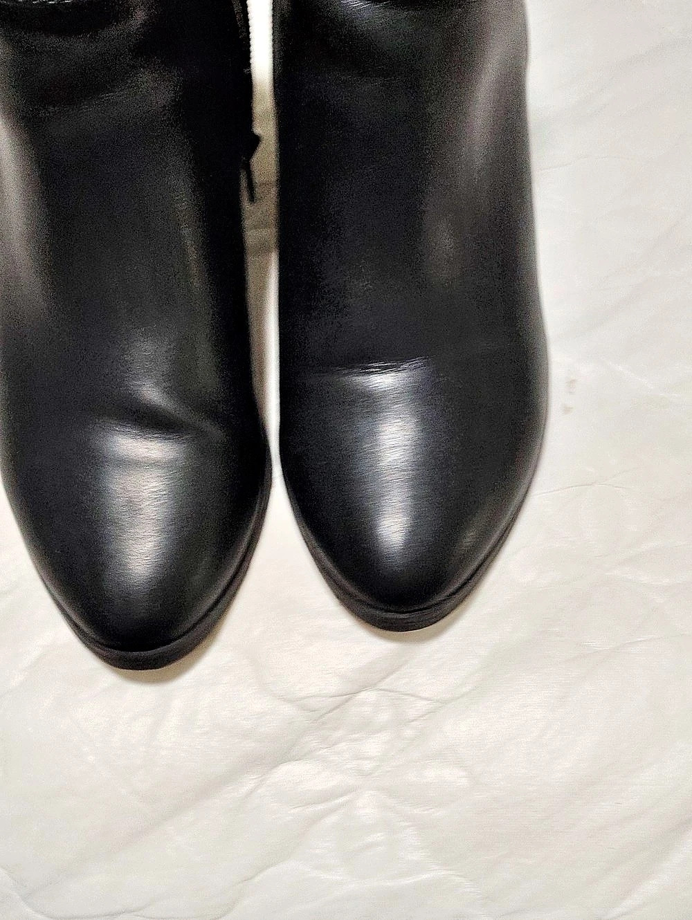 Anne Klein Black Heeled Boots